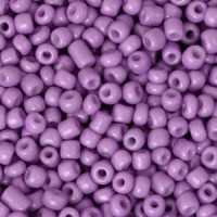 Glasperlen rocailles 8/0 (3mm) Paisley purple